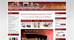 Desktop Screenshot of bio-feuer.de